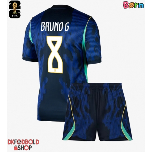 Brasilien Bruno Guimaraes #8 Udebanesæt Børn VM 2026 Kort ærmer (+ korte bukser)